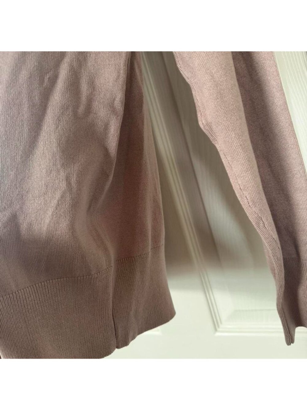 NWT H&M Pink Turtleneck Ribbed-Knit Sweater Size M - Picture 7 of 7
